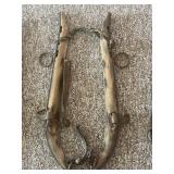 25ï¿½ Antique Wooden Horse Hames