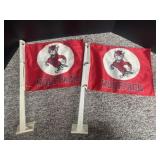 (2) Wolfpack Flags