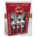 Gibson COCA COLA Flatware 16 Pieces 1997 NOS