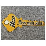 2-Sided ILCO Keys Made Here Hardware Store