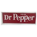 Vintage Drink Dr Pepper Metal Sign 20ï¿½ x 7ï¿½