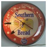 Vintage 14 1/2ï¿½ Southern Bread Pam Clock-Works
