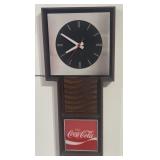 Vintage Enjoy Coca Cola Hanging Wall Clock Sign