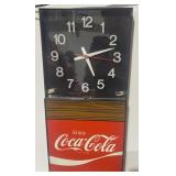 Vintage Enjoy Coca Cola Hanging Wall Clock Sign