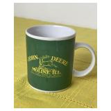 John Deere Coffee Mug Moline, ILL. Green Gibson