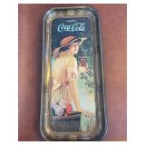 Vintage Coca-Cola Tray 19ï¿½ x 8 1/2ï¿½