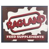 30ï¿½ x 24ï¿½ Metal Ragland Feed Supplements Sign
