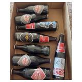 (8) Assorted Vintage Coca-Cola Bottles