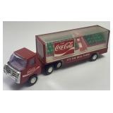 Vintage BUDDY L Coca Cola Delivery Truck Trailer