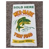 Mer-Made Turf Food Metal Sign 18ï¿½ x 11ï¿½