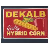 17 3/4ï¿½ x 12ï¿½ Metal Dekalb Hybrid Corn Sign