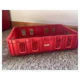 Red Plastic Coca-Cola Drink Crate