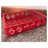 Red Plastic Coca-Cola Drink Crate