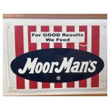 18ï¿½ x 12ï¿½ Metal MoorManï¿½s Sign