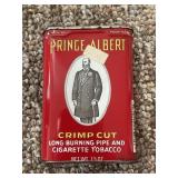 Vintage Prince Albert Crimp Cut Tobacco Can