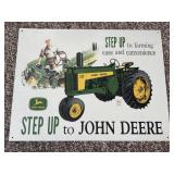 16ï¿½ x 12ï¿½ Metal John Deere Made in USA