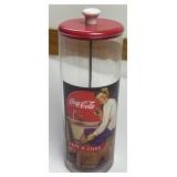 Vintage Coca Cola Straw Holder 9"