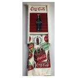 Hand Painted Coca-Cola Wash Board & Coca Cola