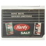 24ï¿½ x 15 5/8ï¿½ Hardy Salt Sign(Not Metal)-As