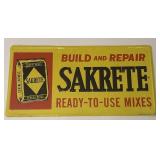 28 1/4ï¿½ x 14 1/2ï¿½ Metal Sakrete Sign