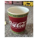 10ï¿½ Coca-Cola Trash Can (Damaged)