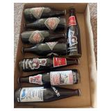 (8) Assorted Vintage Coca-Cola Bottles