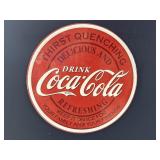 11 1/2ï¿½ Drink Coca-Cola - Coke Classic - Round