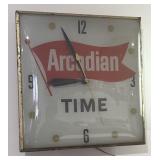 Vintage Arcadian Time Pam Clock 15ï¿½ x 15ï¿½