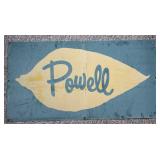 48ï¿½ x 25 1/2ï¿½ Metal Powell Sign