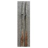 Vintage Wooden Boot Oars 59 1/2ï¿½