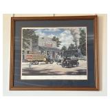 31 1/2ï¿½ x 26 1/2ï¿½ Coca-Cola ï¿½All Aboardï¿½ Framed &