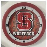 NC State Sun Time College Clock 11ï¿½