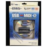 (D) ROLAND EDIROL UM-1X USB MIDI INTERFACE