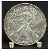 (SC) 1997 American Eagle 1 Ounce Fine Silver