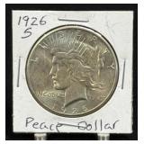 (SC) 1926 S Peace Silver Dollar 90% Silver