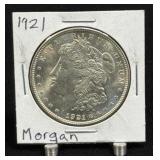 (SC) 1921 Morgan Silver Dollar 90% Silver