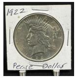 (SC) 1922 Peace Silver Dollar 90% Silver