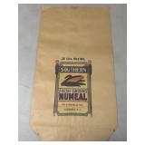 (C) Vintage 25 Lbs Net Wt. Paper Bag for