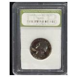 (SC) 1965-P Washington Quarter 25c SMS70