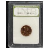 (SC) 1969-S Lincoln Penny 1c PR70