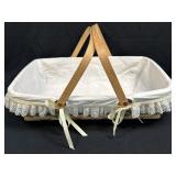 (A) Longaberger Cradle Basket