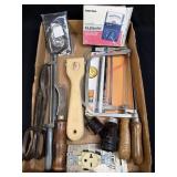 (B) Assorted Tools Including Coping Saws,