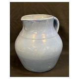 (D) Vintage Stoneware Pottery Pitcher 8.5"