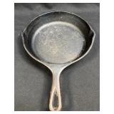 (B) Vintage CAST IRON #6 SK 3 Notch Heat Ring