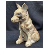(B) VINTAGE CAST IRON BULL TERRIER (SPUDSMAC)