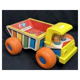 (C) Vintage Fisher-Price"Men Working" Dump Truck