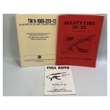 (D) 3 Assorted Gun Manuals As Pictured