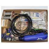 (G) Assorted Lot As Pictured Including Heat Gun,