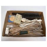 (G) Assorted Lot As Pictured Including Drop Cords,