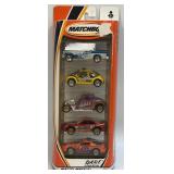 (G) 5 Assorted Matchbox Die Cast Cars As Pictured